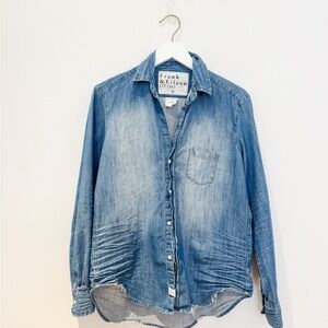 Frank & Eileen Blue Denim Shirt